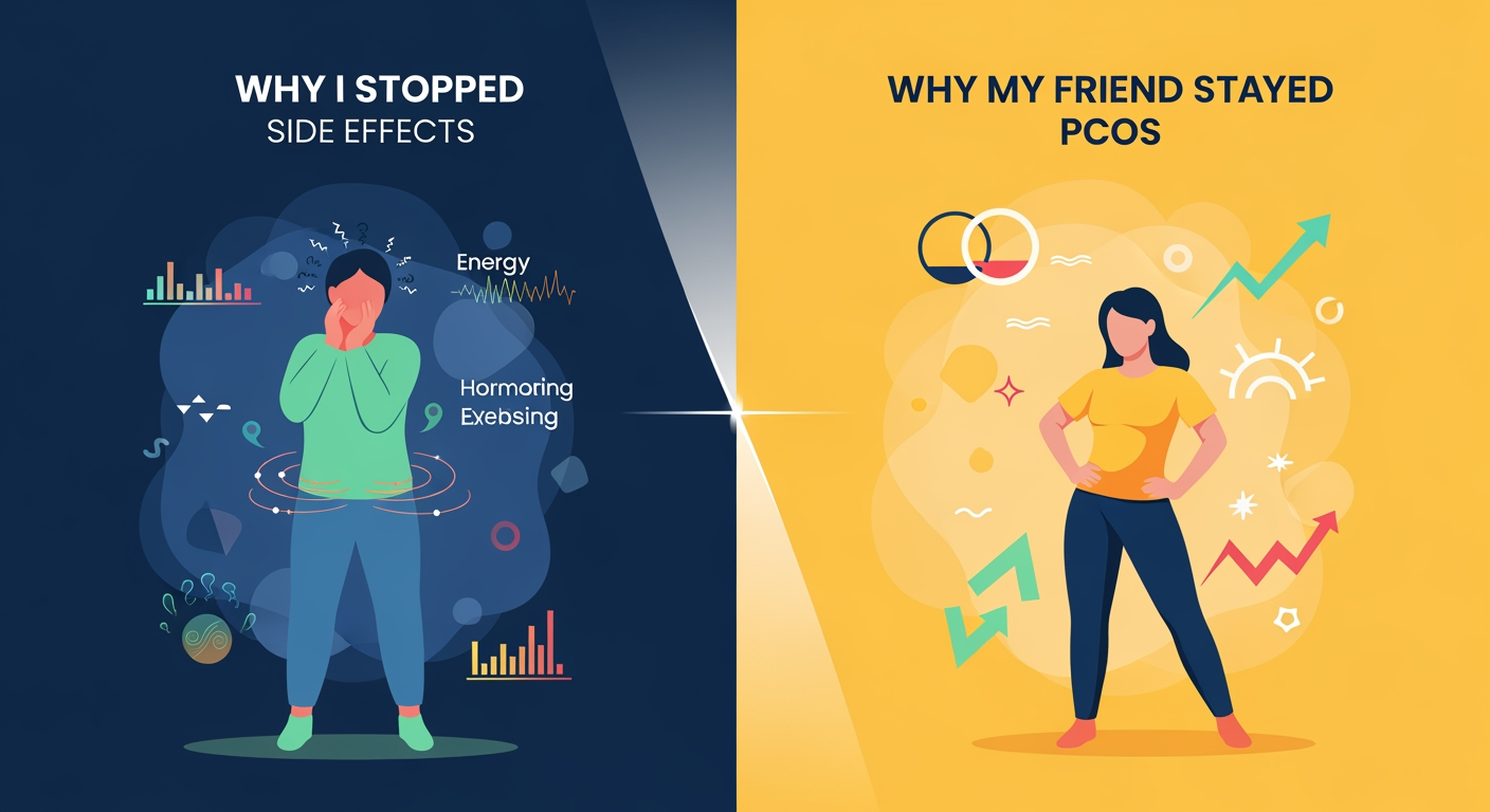 My GLP-1 Journey: Why I Stopped (Side Effects) vs. Why My Friend Stayed (PCOS)