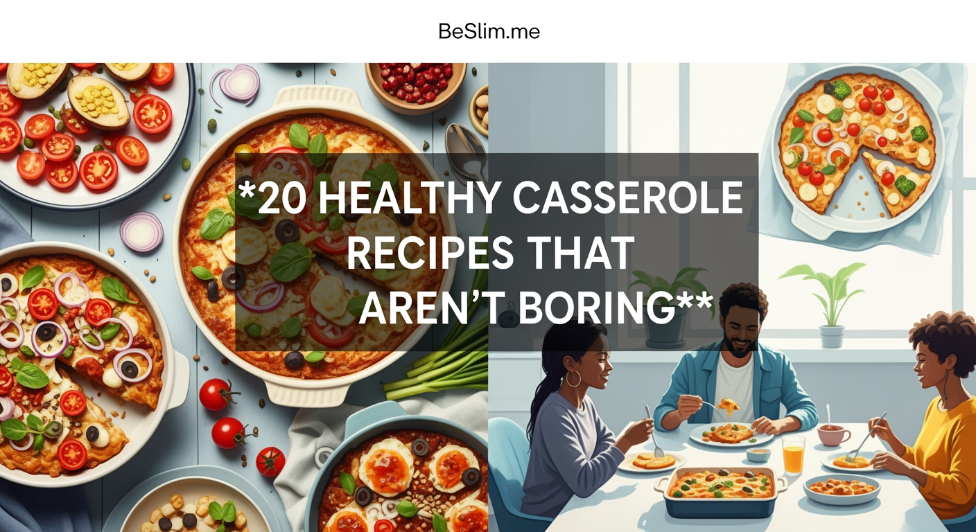 20 Healthy Casserole Recipes That Aren't Boring