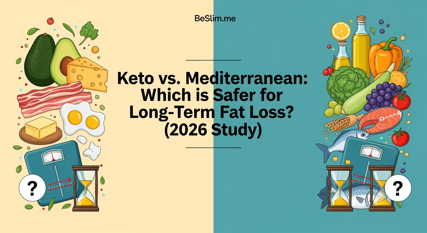 Keto vs. Mediterranean: Which is Safer for Long-Term Fat Loss? (2026 Study)