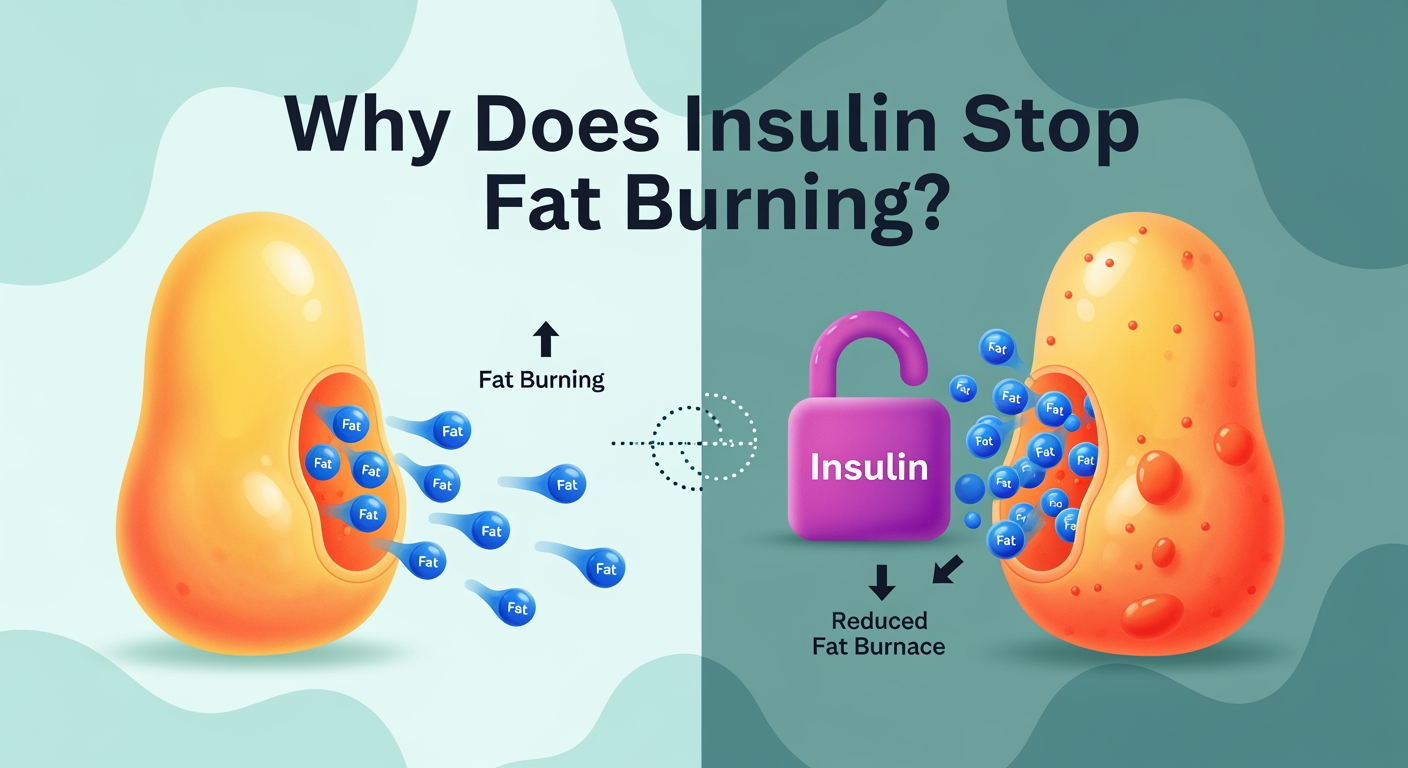 Why Does Insulin Stop Fat Burning? The Lipolysis-Insulin Link