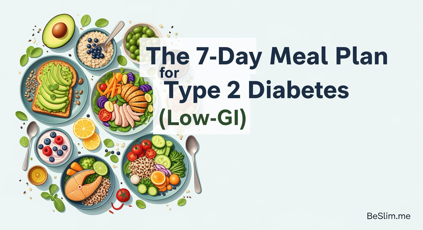 The 7-Day Meal Plan for Type 2 Diabetes (Low-GI)