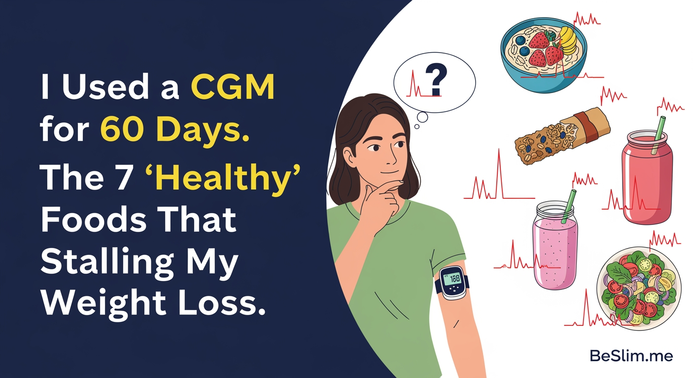 I Used a CGM for 60 Days. The 7 'Healthy' Foods That Were Stalling My Weight Loss