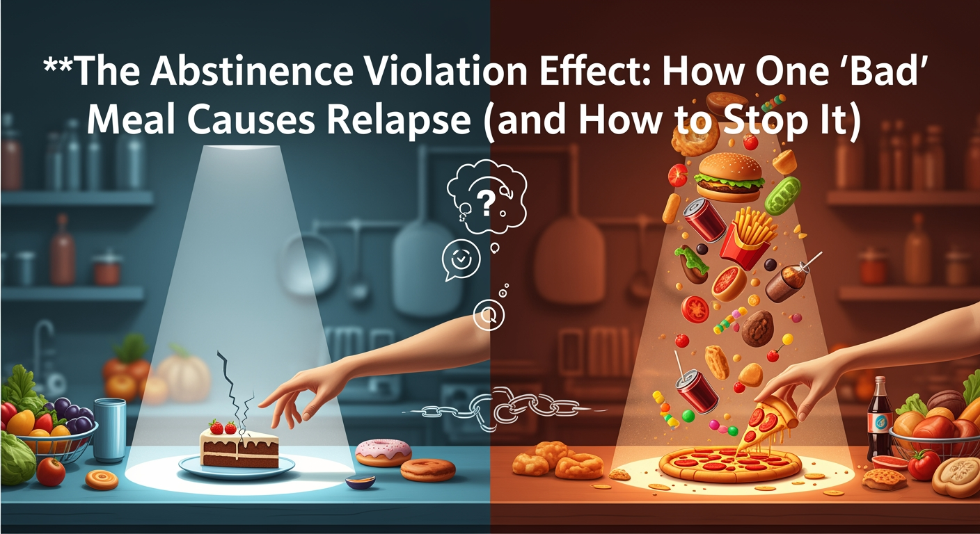 The Abstinence Violation Effect: How One 'Bad' Meal Causes Relapse (and How to Stop It)