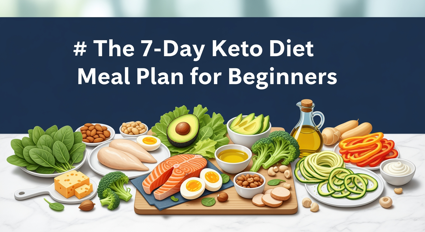 The 7-Day Keto Diet Meal Plan for Beginners