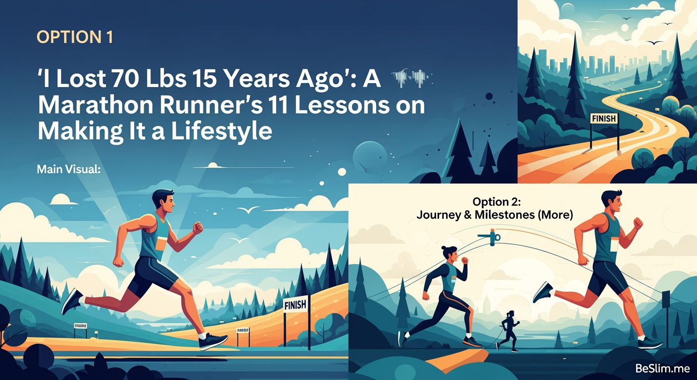 'I Lost 70 Lbs 15 Years Ago': A Marathon Runner's 11 Lessons on Making It a Lifestyle
