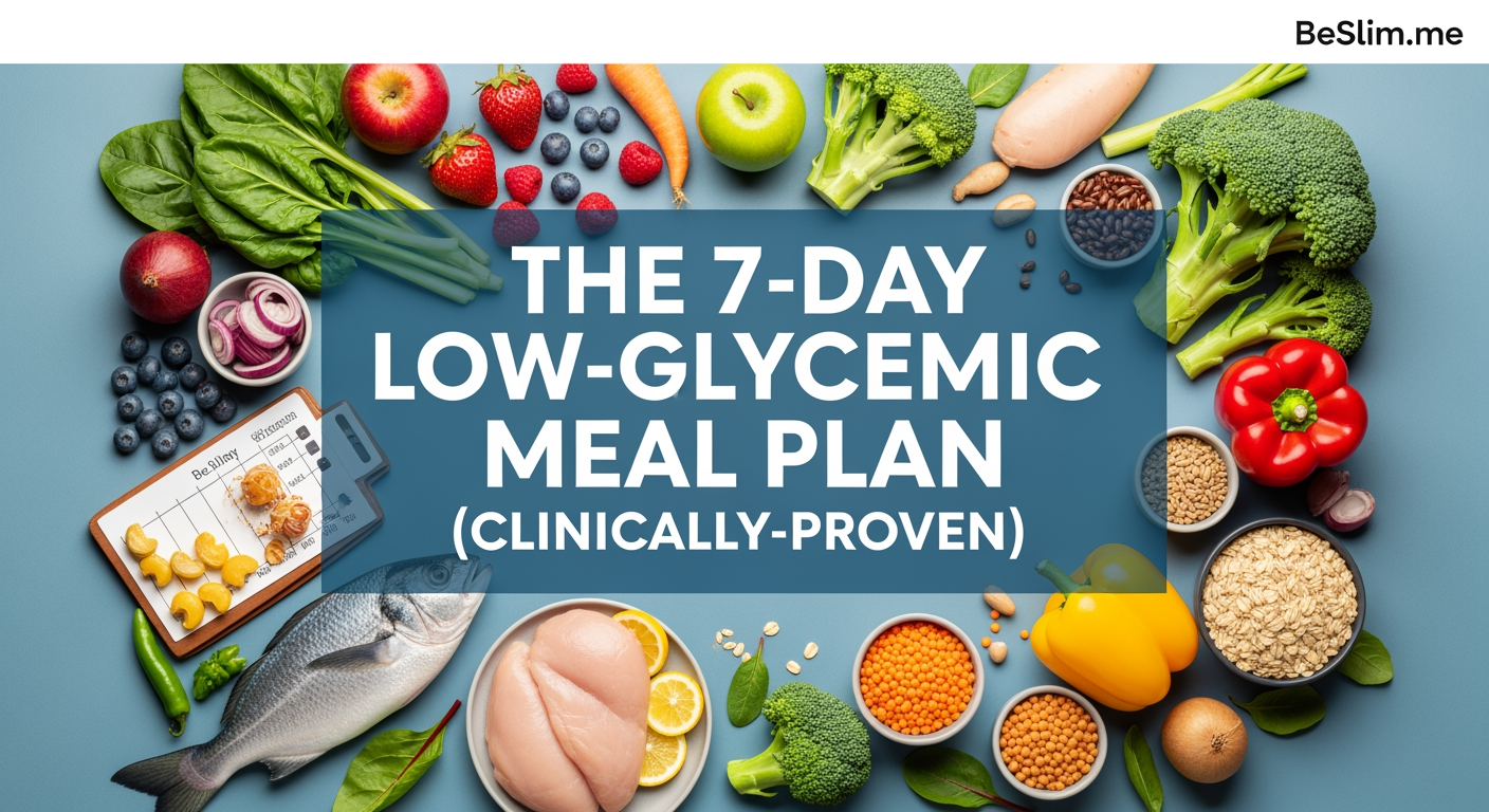 The 7-Day Low-Glycemic Meal Plan (Clinically-Proven)