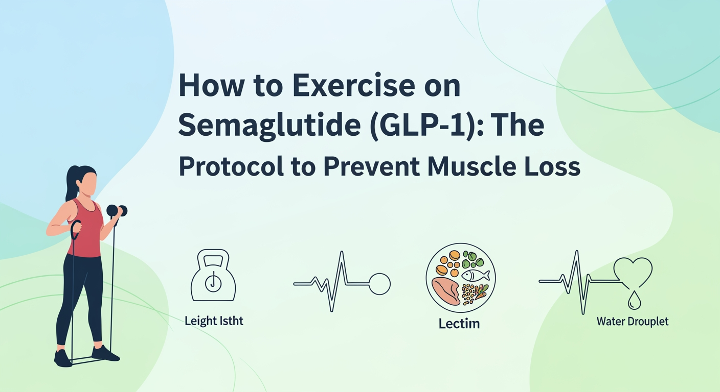 How to Exercise on Semaglutide (GLP-1): The Protocol to Prevent Muscle Loss