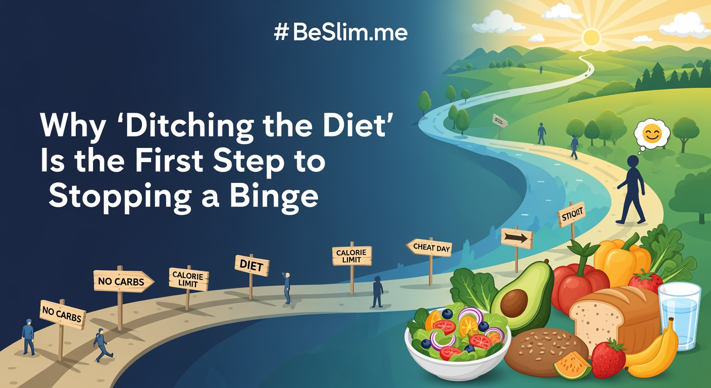 Why 'Ditching the Diet' Is the First Step to Stopping a Binge