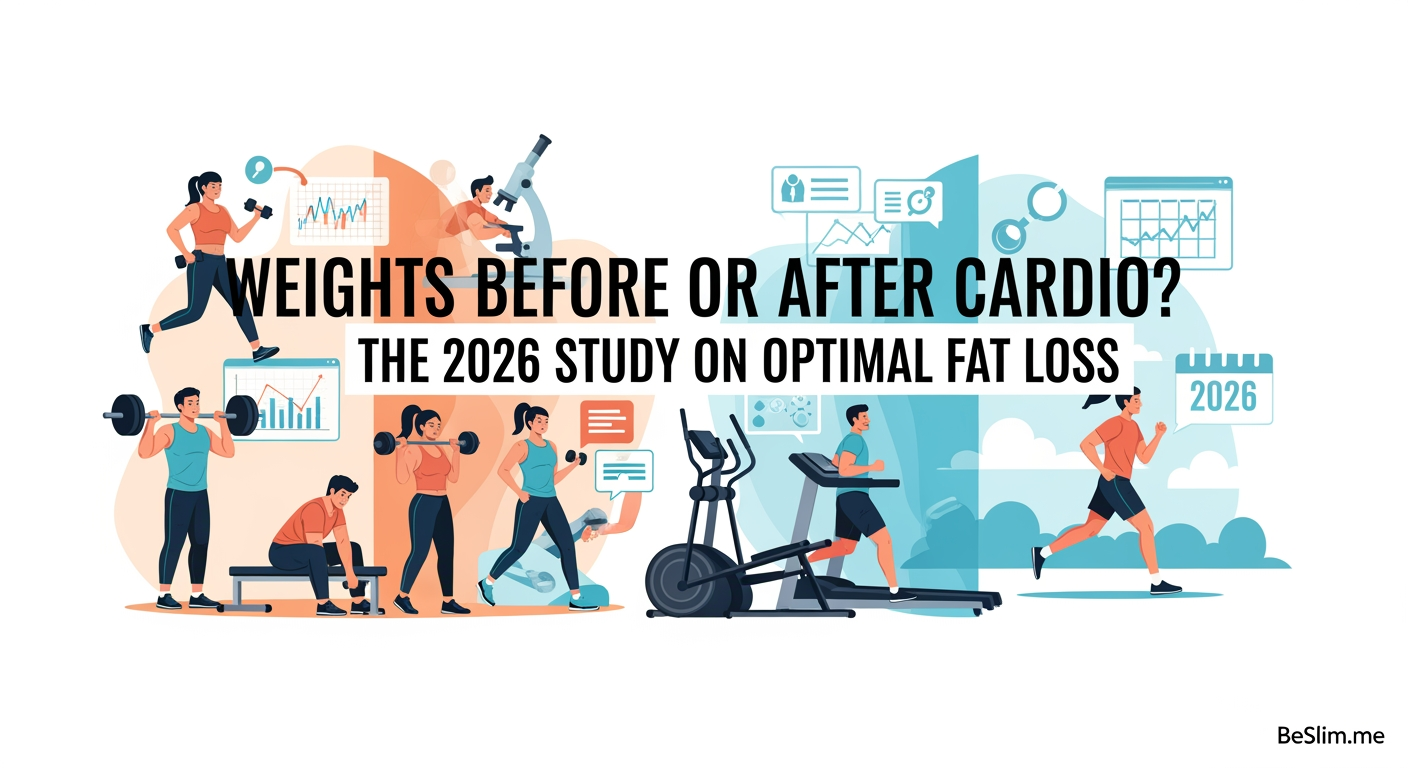 Weights Before or After Cardio? The 2026 Study on Optimal Fat Loss