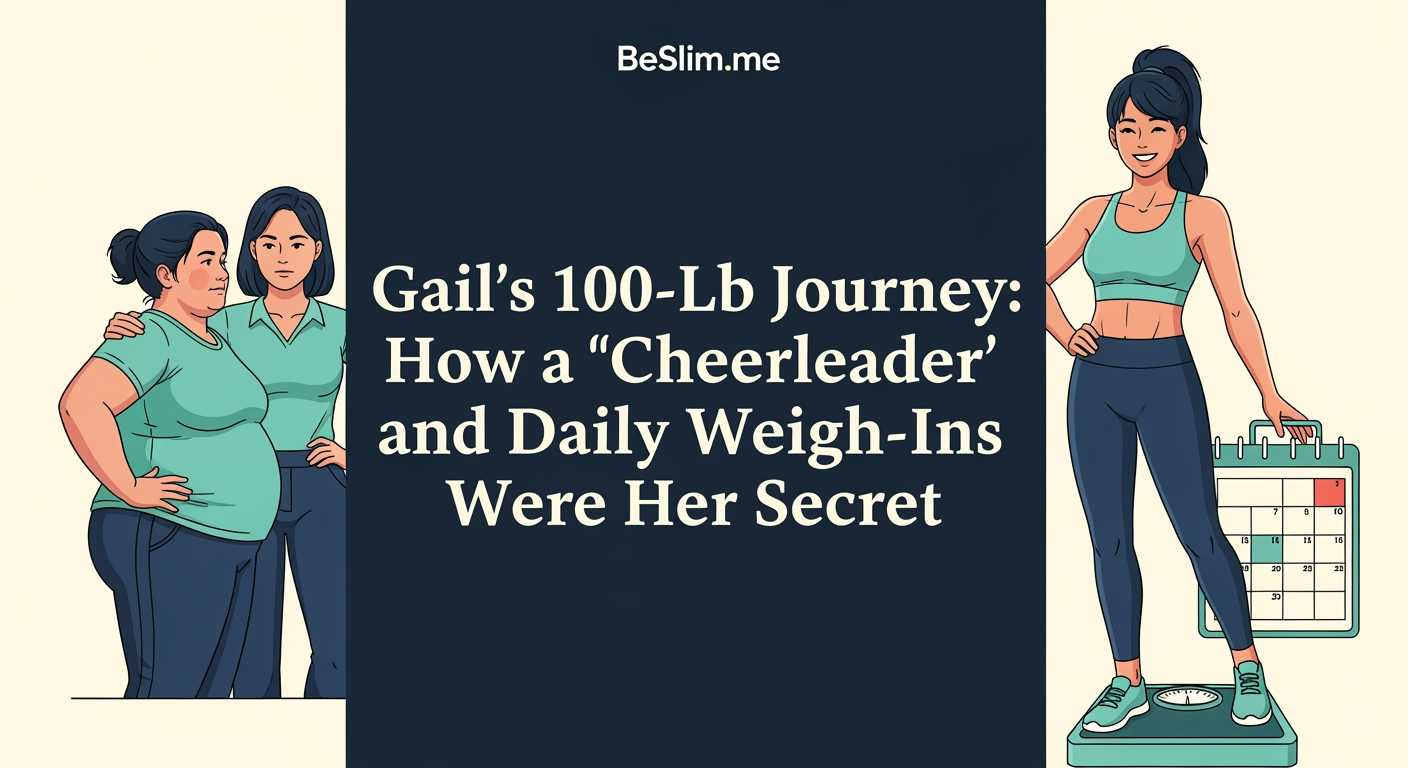 Gail's 100-Lb Journey: How a 'Cheerleader' and Daily Weigh-Ins Were Her Secret