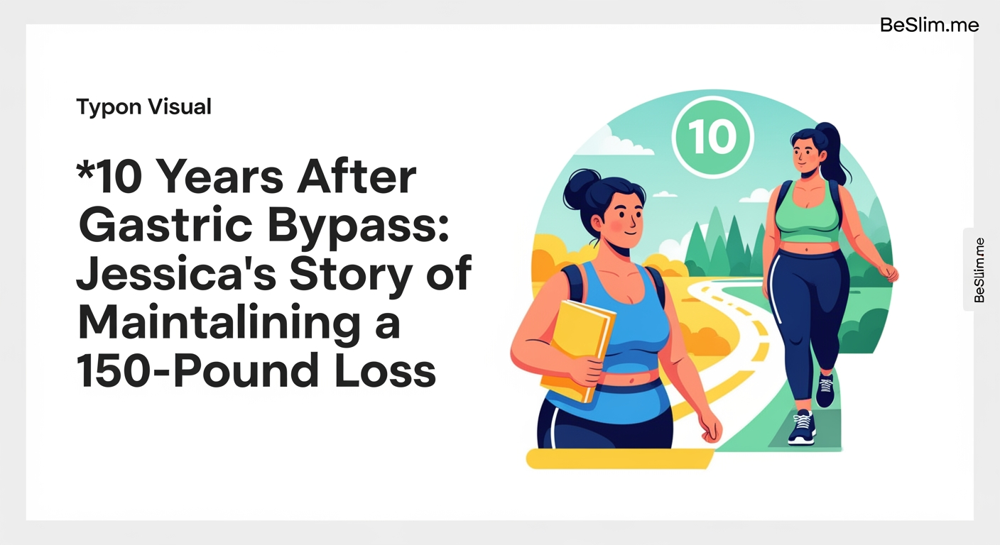 10 Years After Gastric Bypass: Jessica's Story of Maintaining a 150-Pound Loss