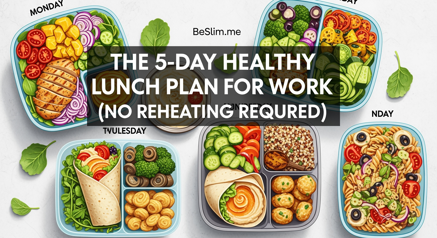 The 5-Day Healthy Lunch Plan for Work (No Reheating Required)