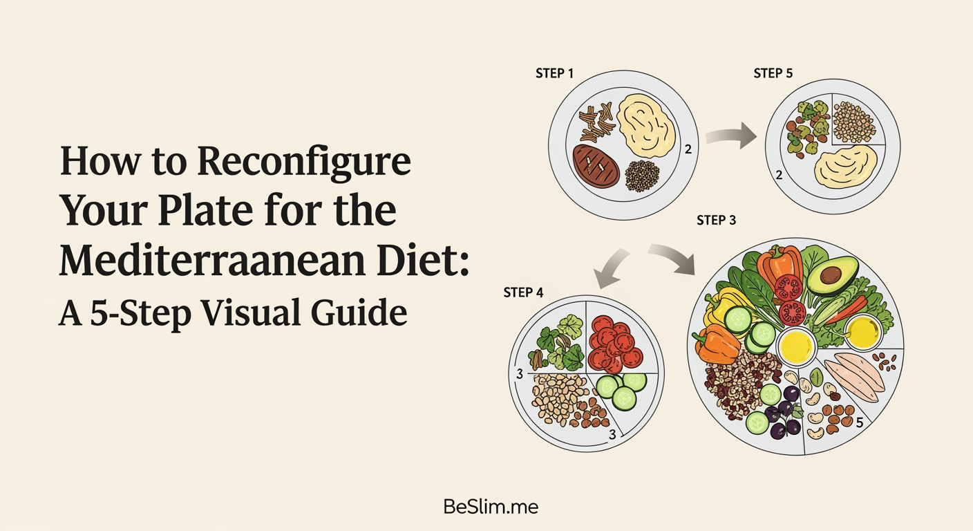How to Reconfigure Your Plate for the Mediterranean Diet: A 5-Step Visual Guide