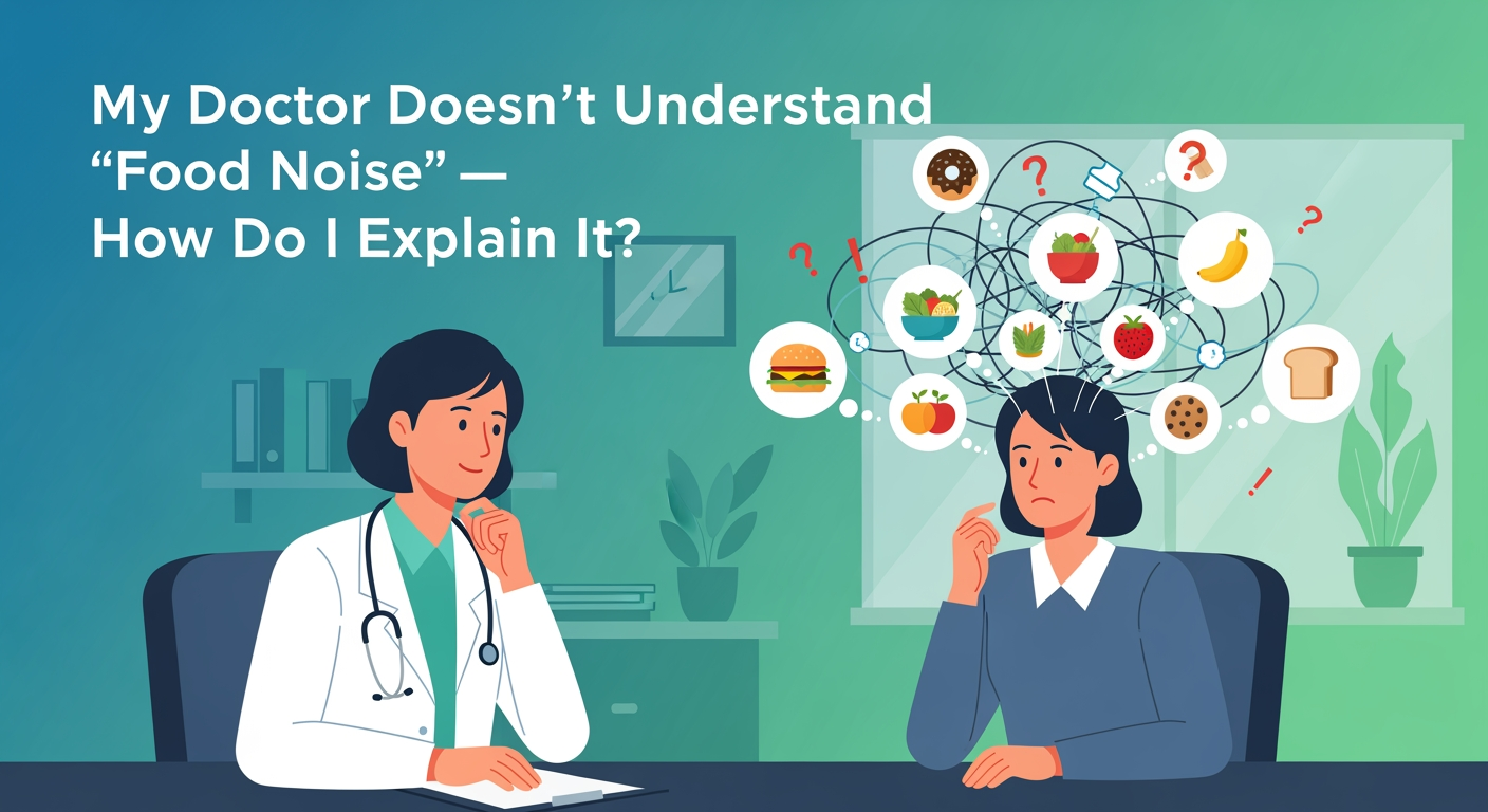 My Doctor Doesn't Understand 'Food Noise'—How Do I Explain It?