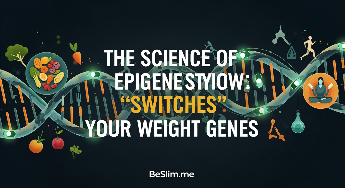The Science of Epigenetics: How Lifestyle 'Switches' Your Weight Genes