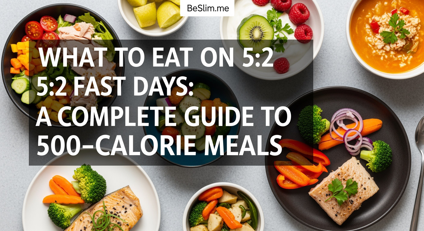 What to Eat on 5:2 Fast Days: A Complete Guide to 500-Calorie Meals