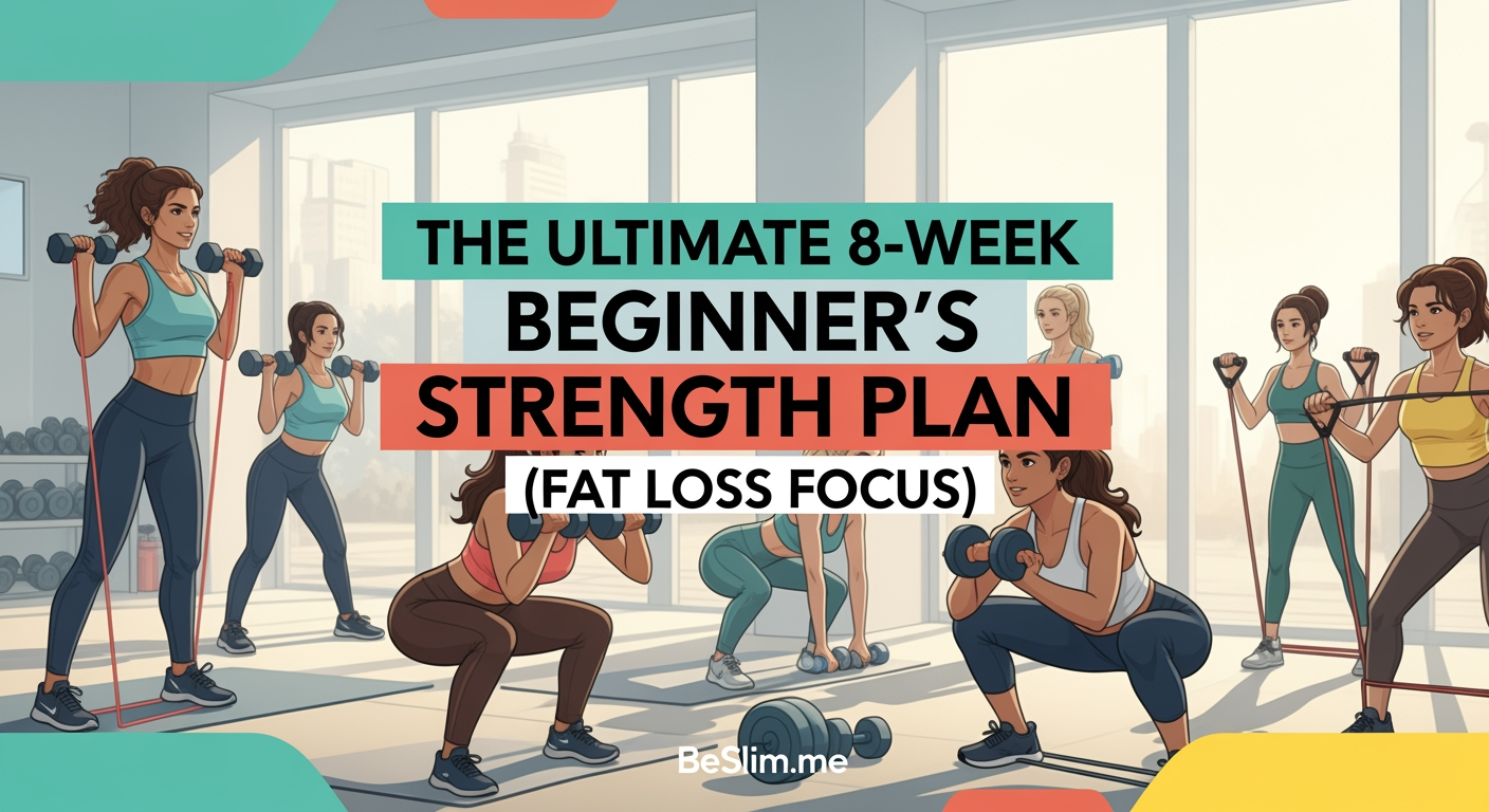 The Ultimate 8-Week Beginner's Strength Plan for Women (Fat Loss Focus)