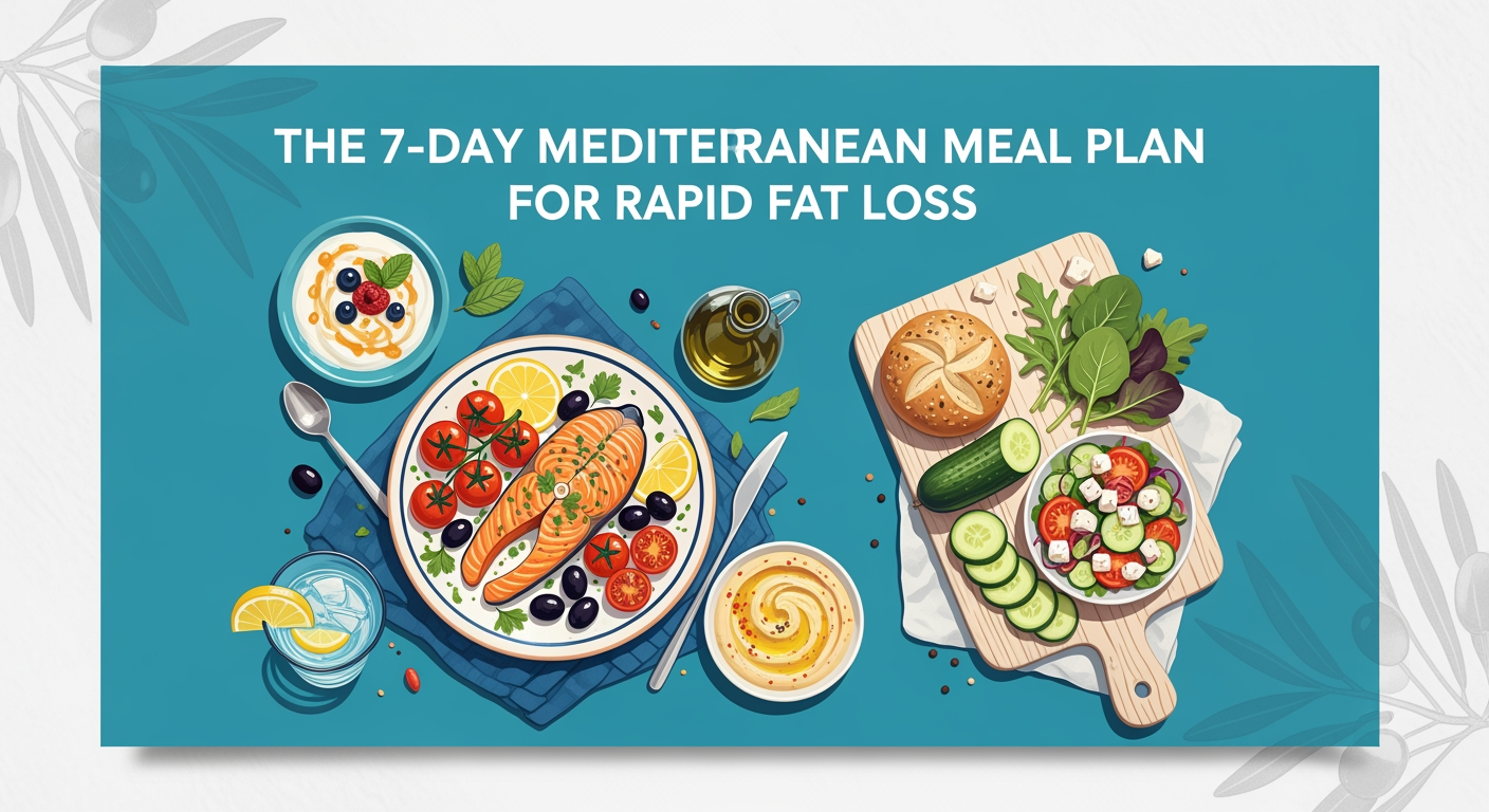 The 7-Day Mediterranean Meal Plan for Rapid Fat Loss