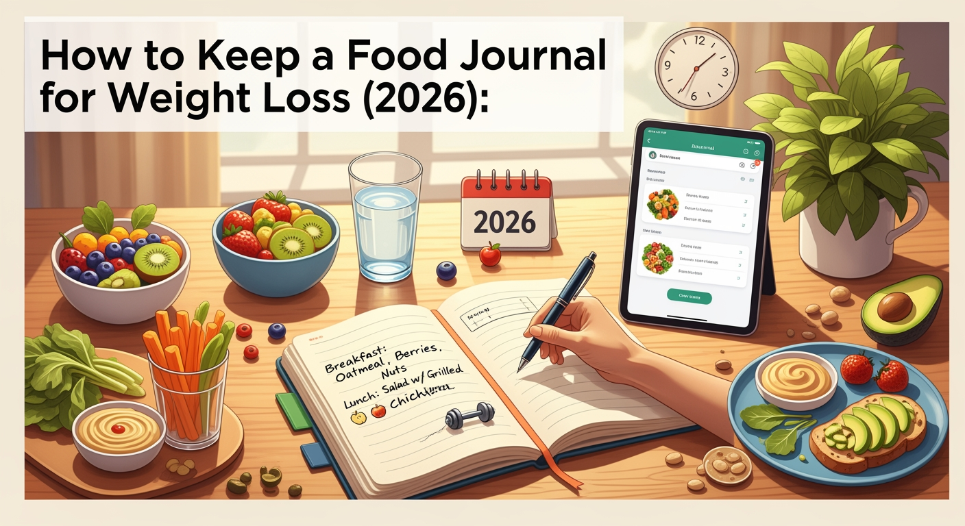 How to Keep a Food Journal for Weight Loss (2026): A Step-by-Step Guide