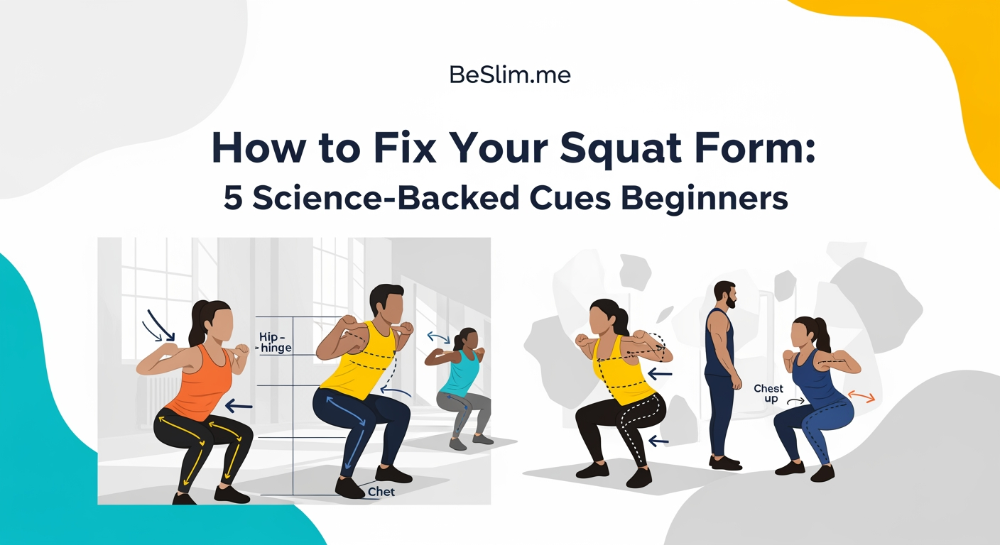 How to Fix Your Squat Form: 5 Science-Backed Cues for Beginners