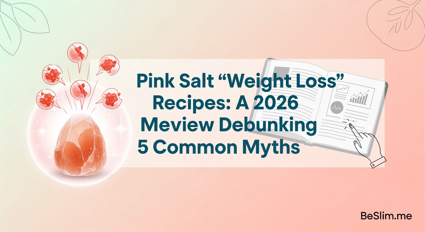 Pink Salt "Weight Loss" Recipes: A 2026 Medical Review Debunking 5 Common Myths
