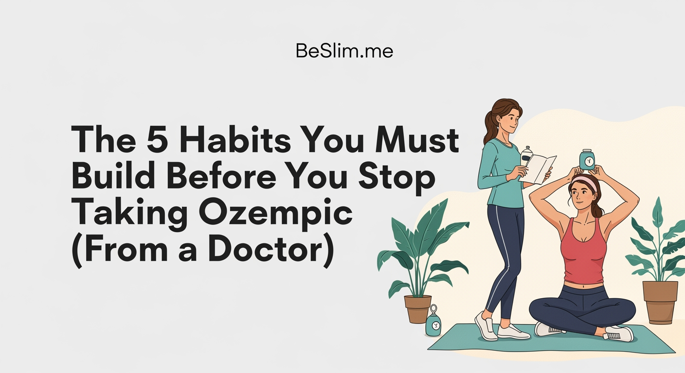 The 5 Habits You Must Build Before You Stop Taking Ozempic (From a Doctor)