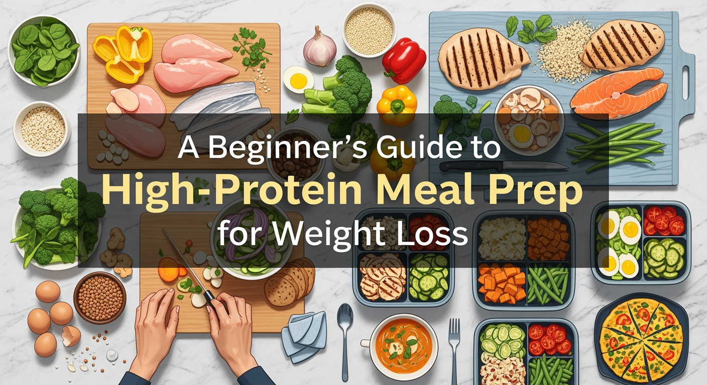 A Beginner's Guide to High-Protein Meal Prep for Weight Loss