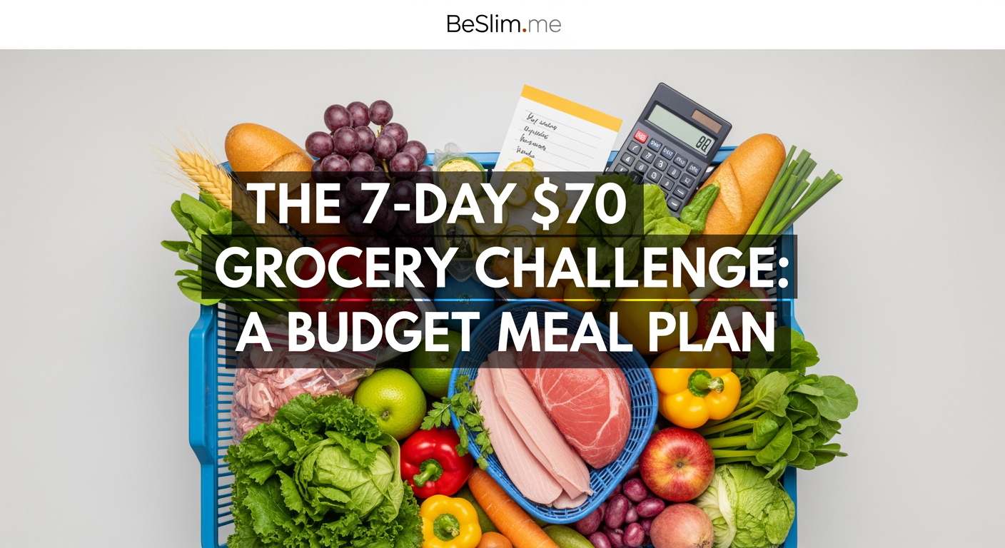 The 7-Day $70 Grocery Challenge: A Budget Meal Plan