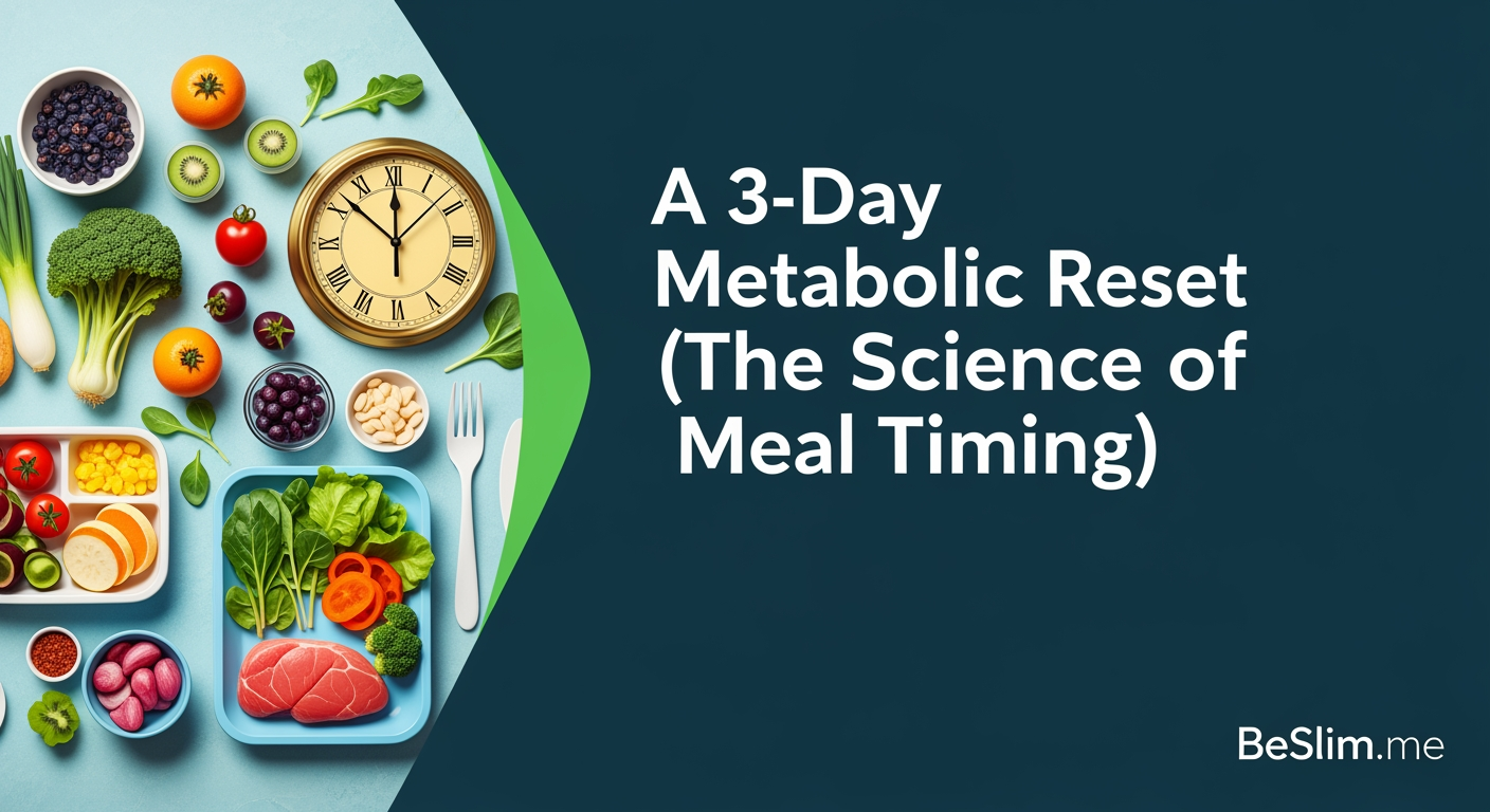 A 3-Day Metabolic Reset Meal Plan (The Science of Meal Timing)