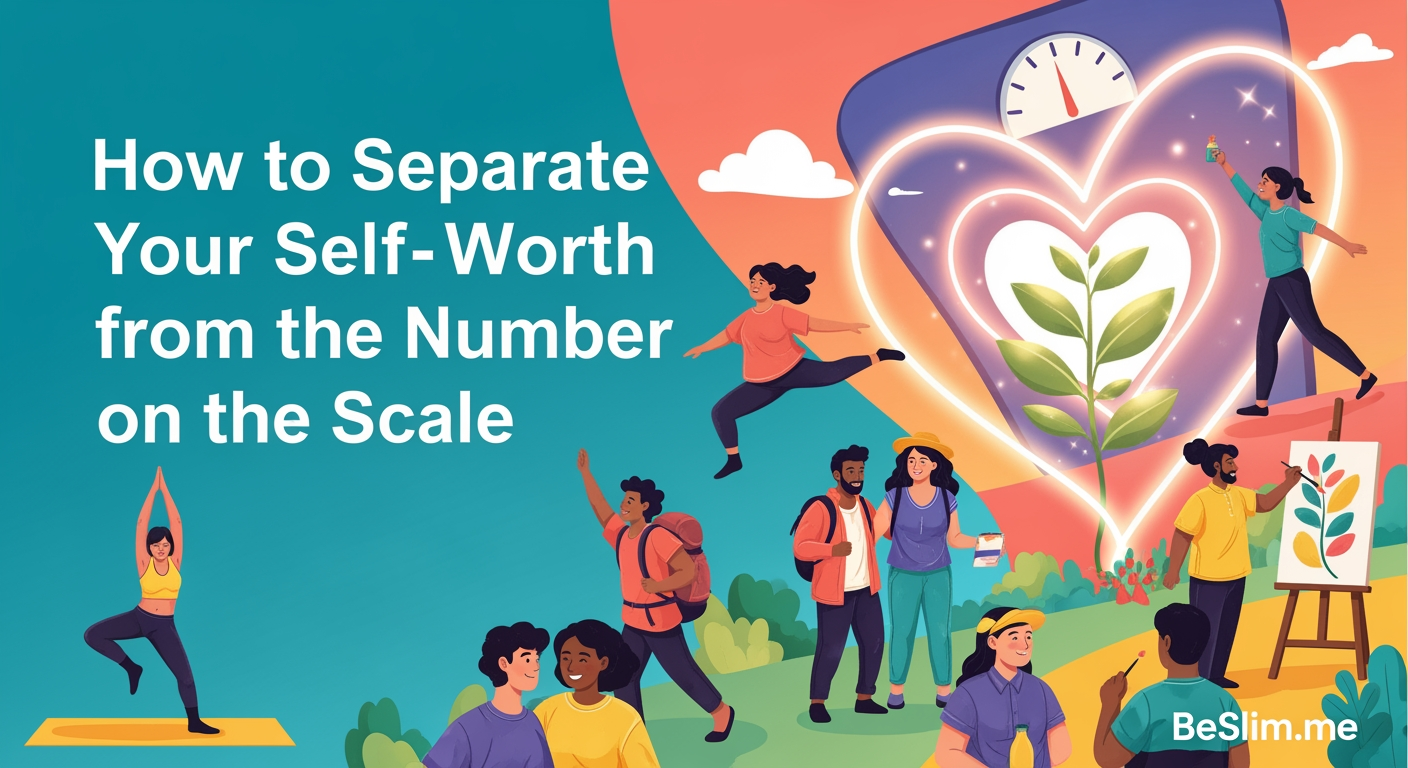 How to Separate Your Self-Worth from the Number on the Scale