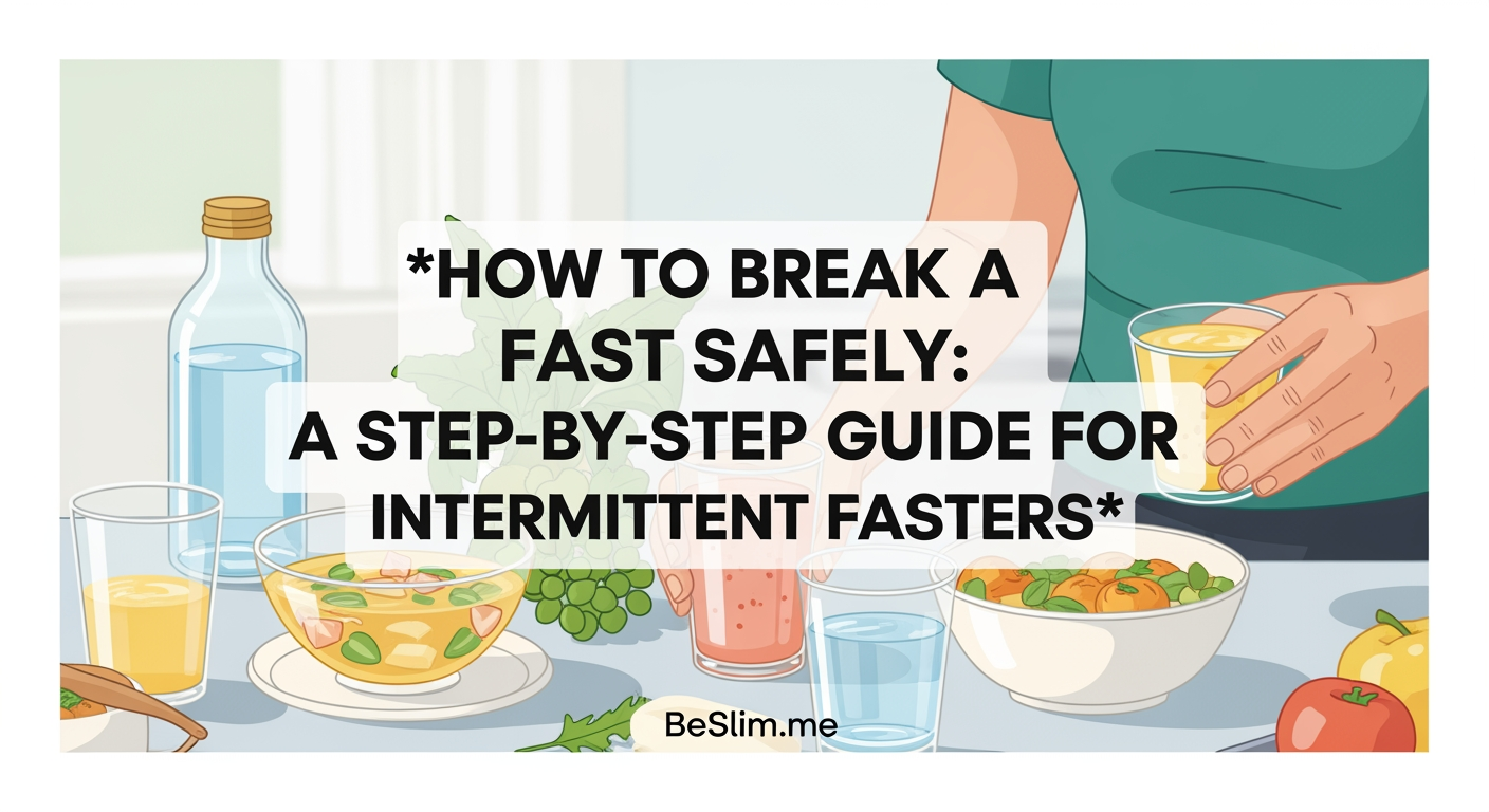 How to Break a Fast Safely: A Step-by-Step Guide for Intermittent Fasters