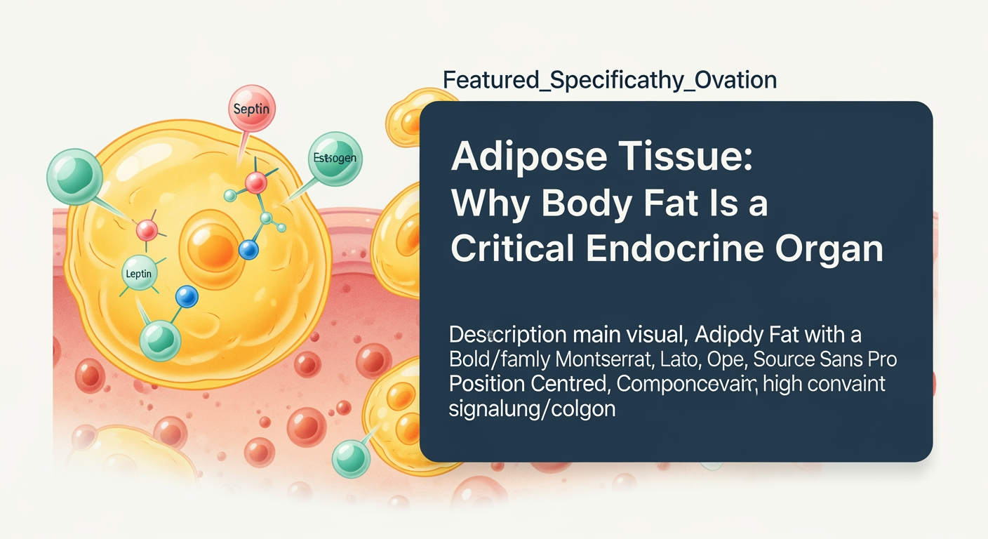 Adipose Tissue: Why Body Fat Is a Critical Endocrine Organ
