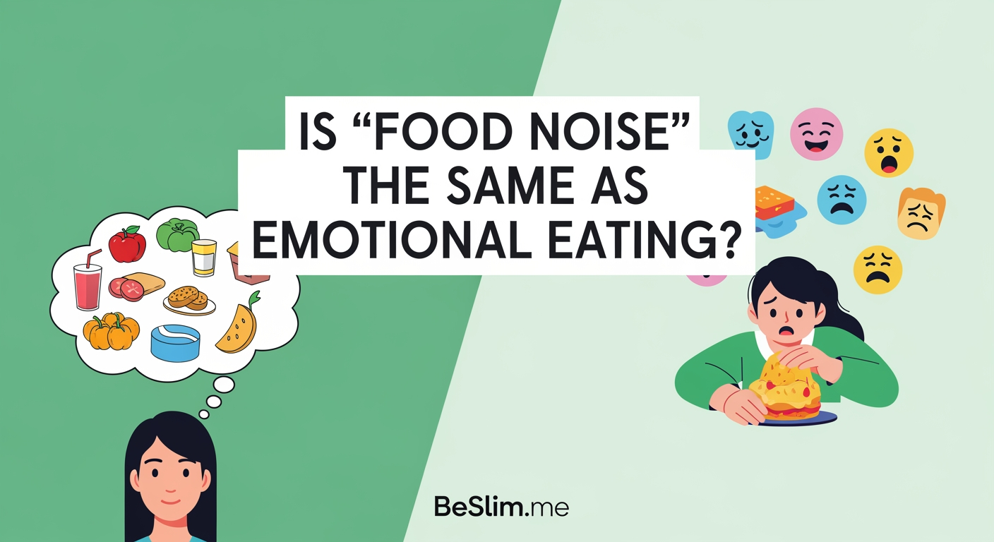 Is 'Food Noise' the Same as Emotional Eating?
