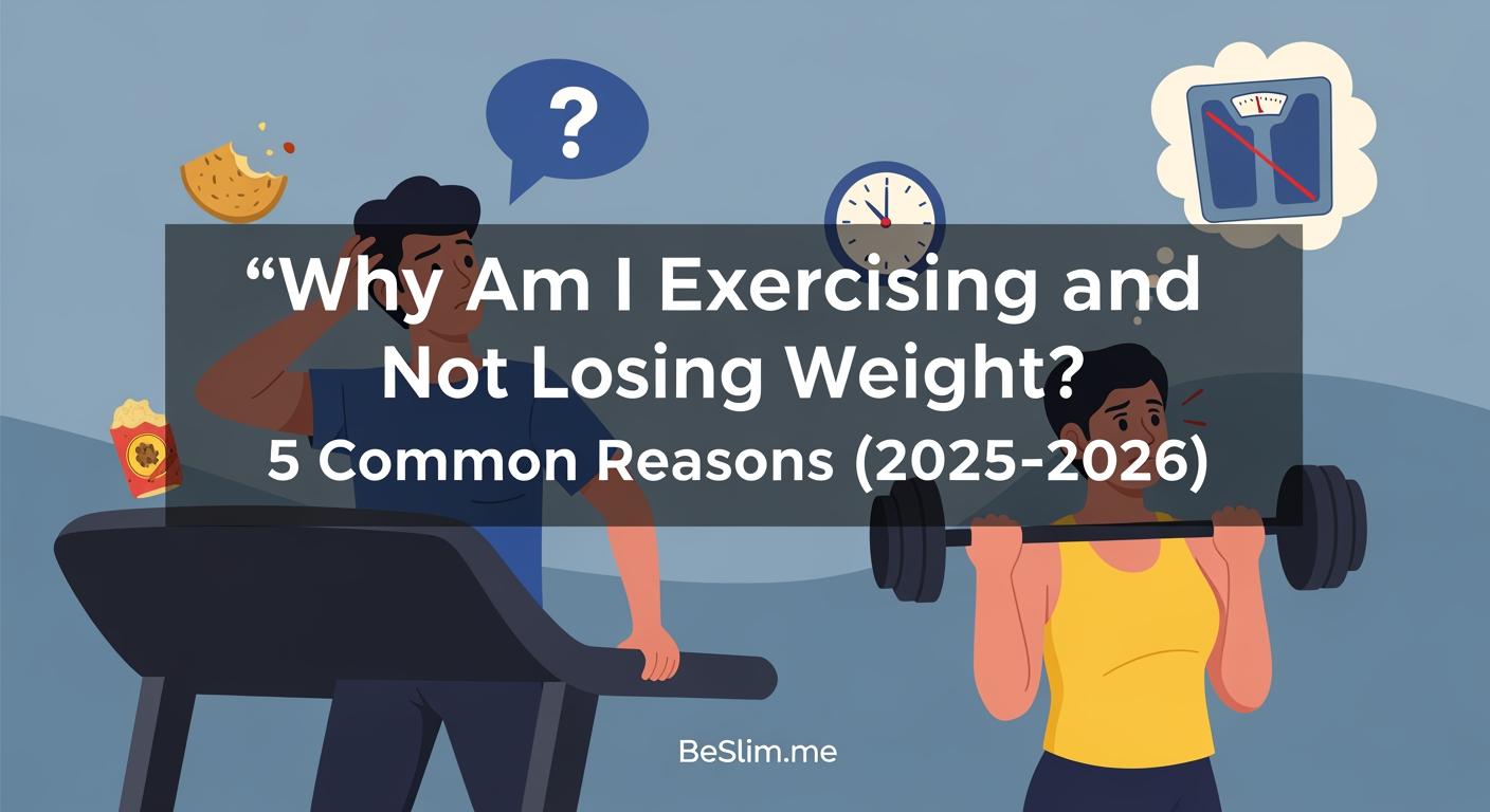 Why Am I Exercising and Not Losing Weight? 5 Common Reasons (2025-2026)