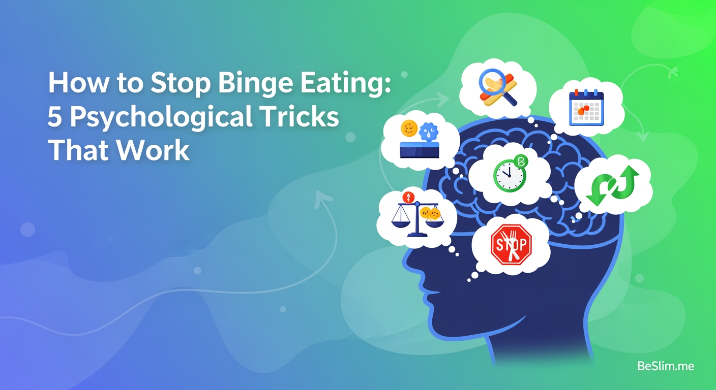 How to Stop Binge Eating: 5 Psychological Tricks That Work