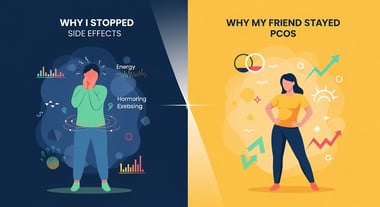 My GLP-1 Journey: Why I Stopped (Side Effects) vs. Why My Friend Stayed (PCOS)