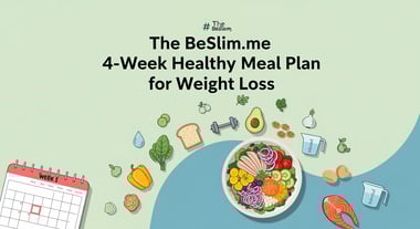 The BeSlim.me 4-Week Healthy Meal Plan for Weight Loss