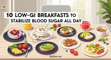 10 Low-GI Breakfasts to Stabilize Blood Sugar All Day