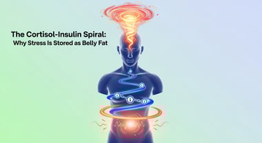 The Cortisol-Insulin Spiral: Why Stress Is Stored as Belly Fat