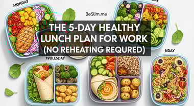 The 5-Day Healthy Lunch Plan for Work (No Reheating Required)
