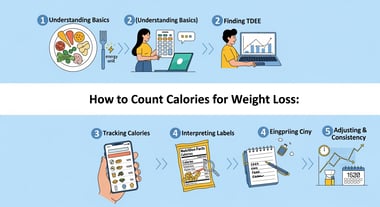 How to Count Calories for Weight Loss: A 5-Step Beginner's Guide