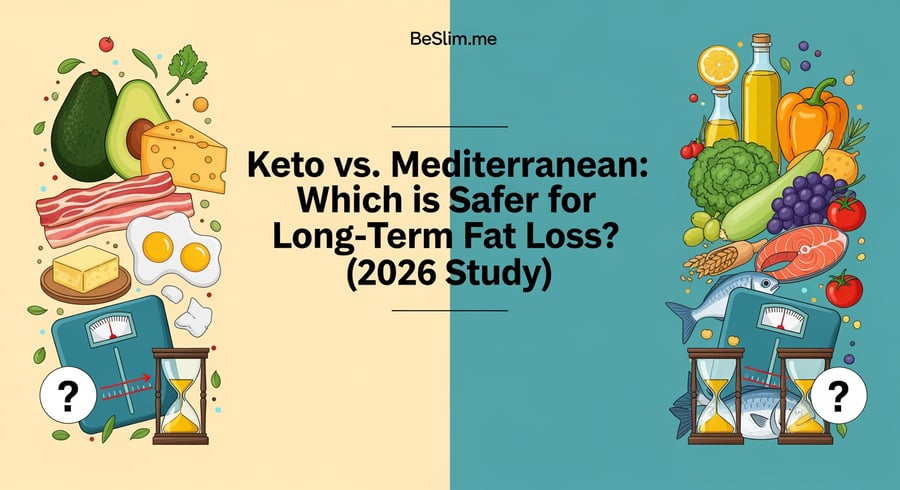 Keto vs. Mediterranean: Which is Safer for Long-Term Fat Loss? (2026 Study)