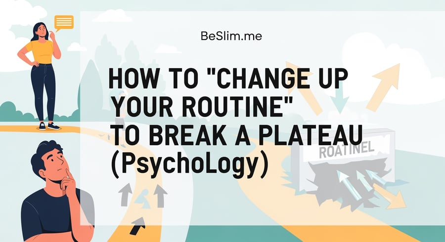 How to 'Change Up Your Routine' to Break a Plateau (Psychology)