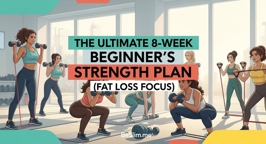 The Ultimate 8-Week Beginner's Strength Plan for Women (Fat Loss Focus)